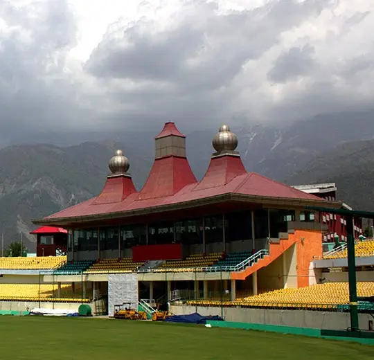 Highest cricket ground in Chail, Himachal, India