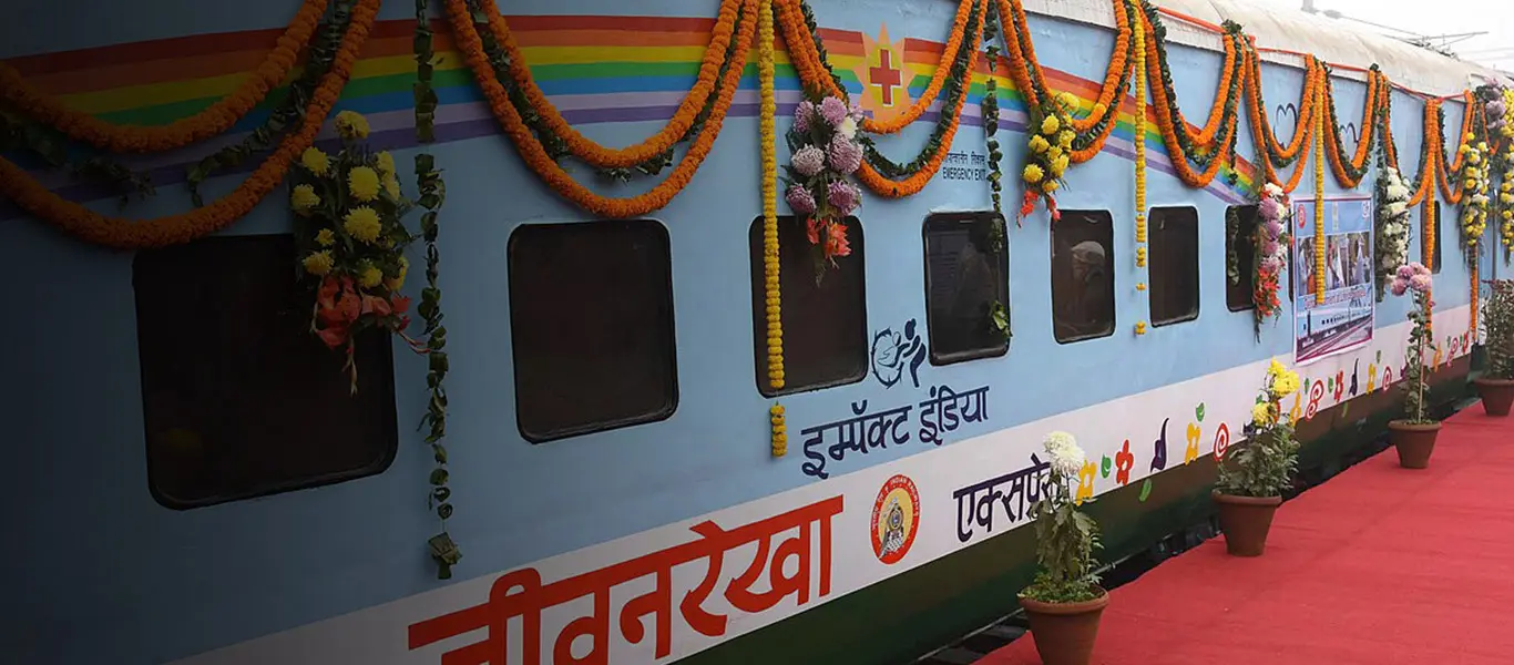 Lifeline express; the world first hospital train