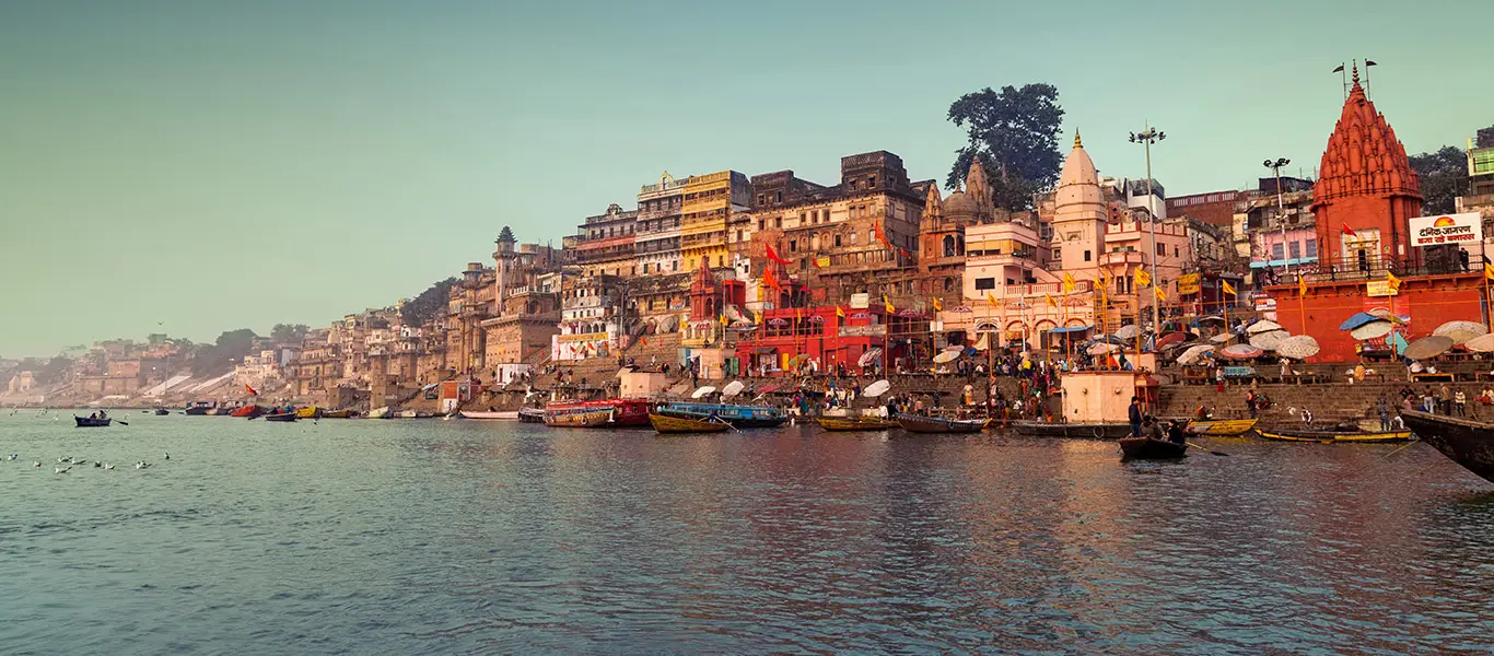 Popular Ghat of Varanasi, India