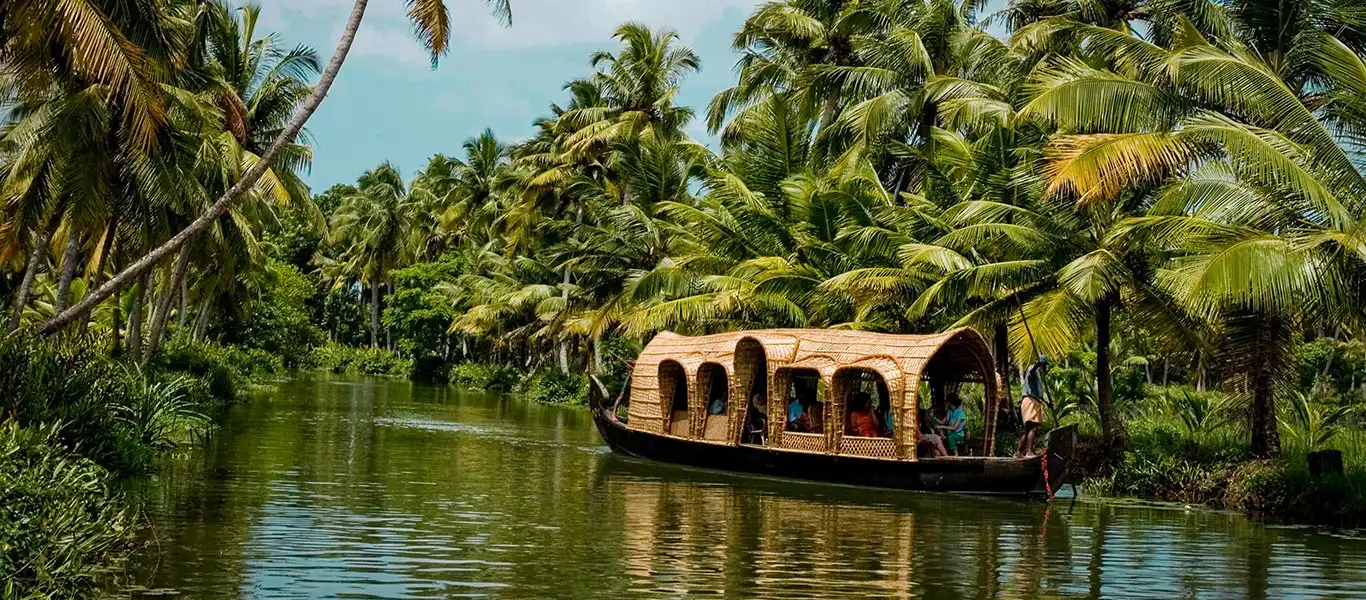 Kerala backwater houseboat