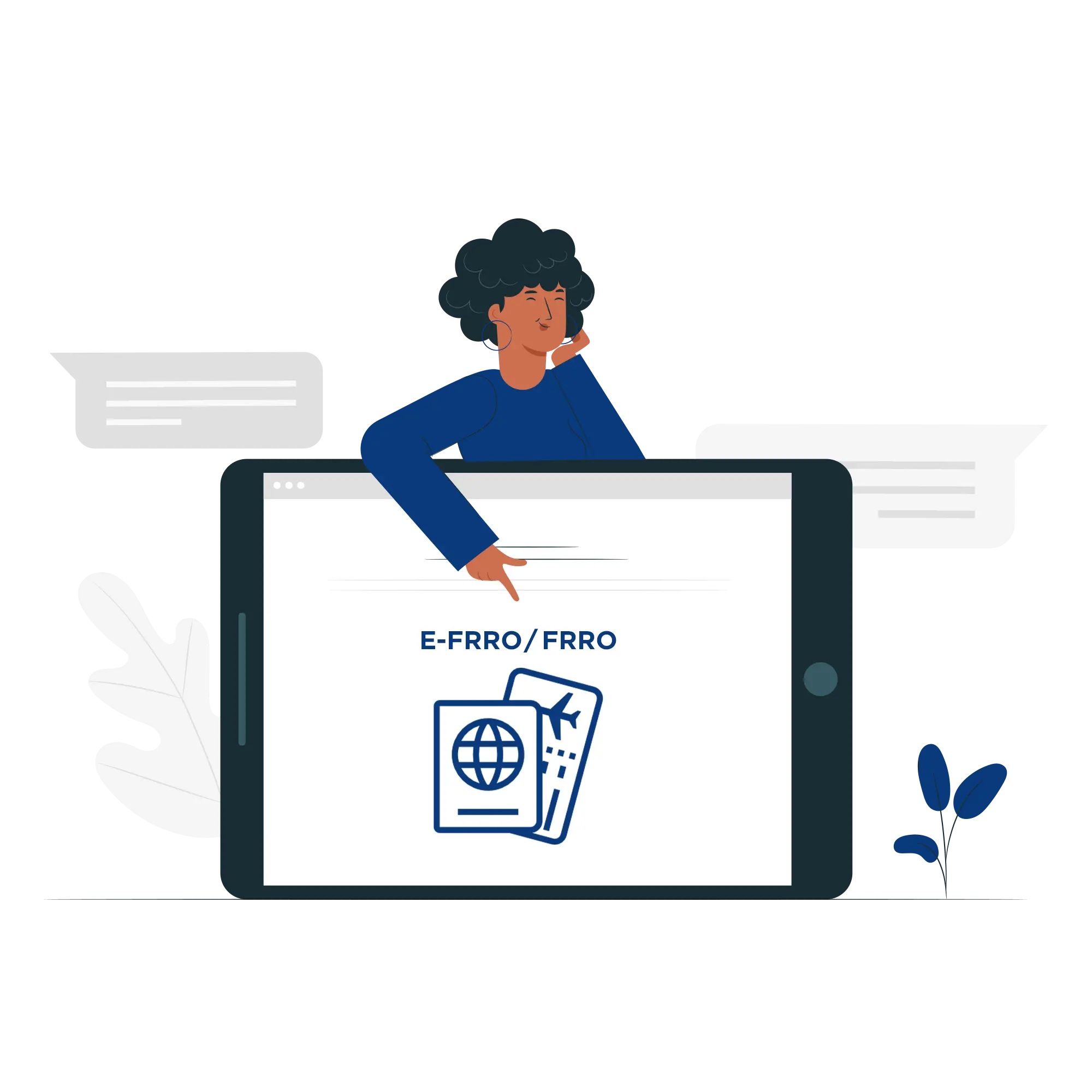 Student planning for departure and checking flight schedule on his phone